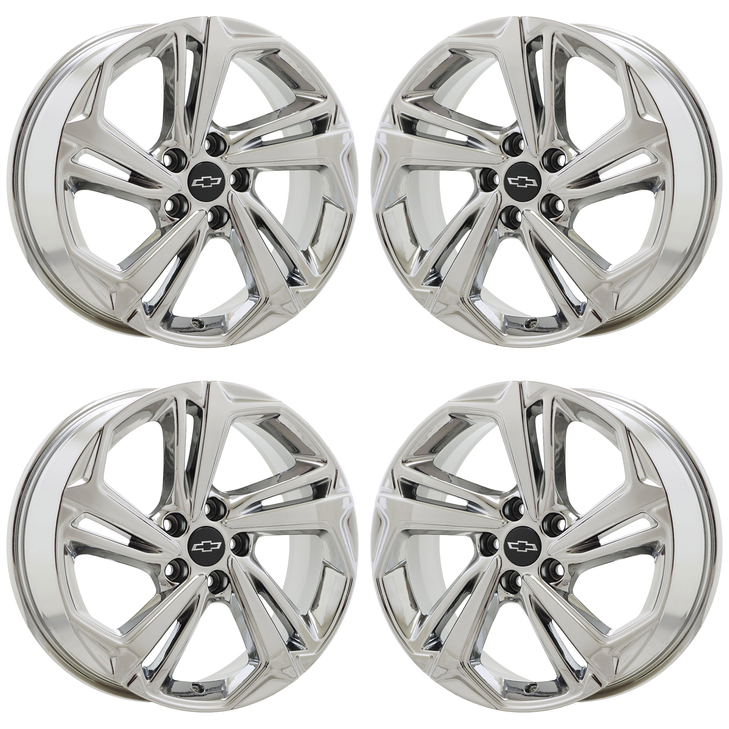 18" Chevrolet Trailblazer Bright Chrome wheels rims Factory OEM set 14040
